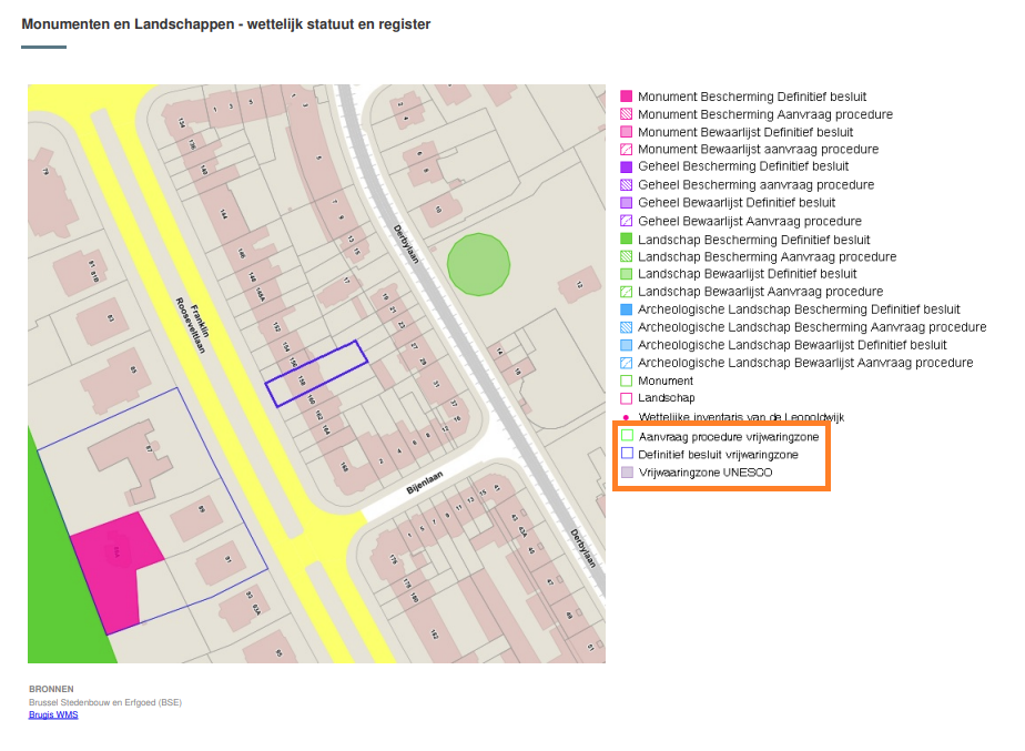 brussel vrijwaringszones