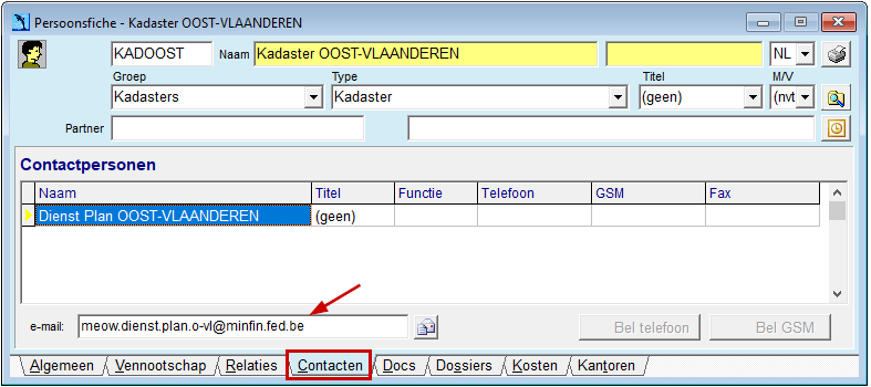 contactdienstplan