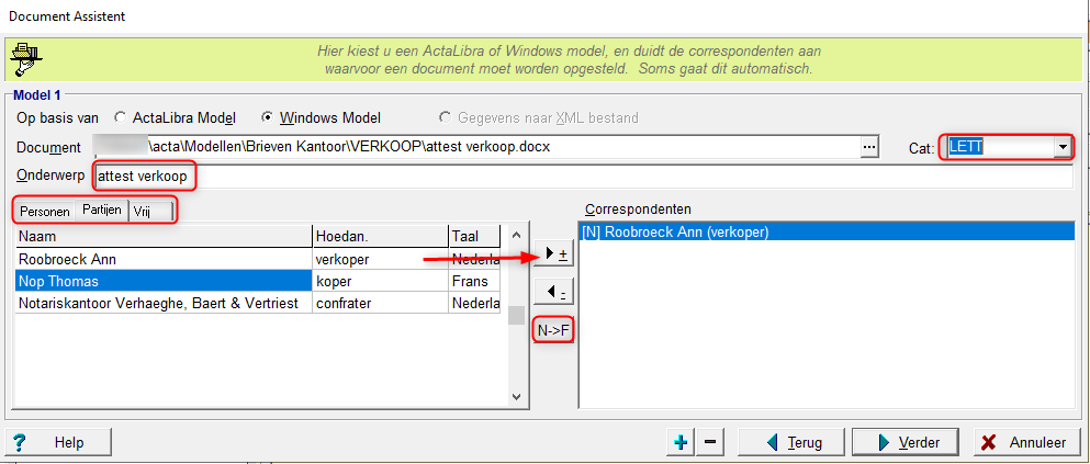 Windowsmodel kiezen