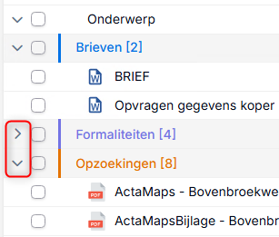categorie open-dicht