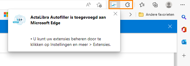 extensie op Edgebalk