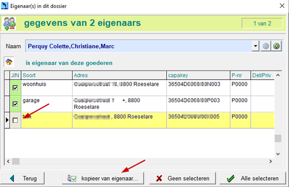 kopieer van eigenaar