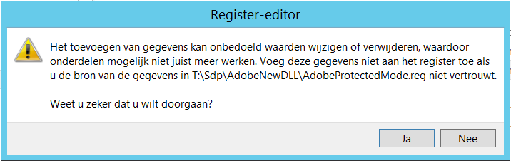 regedit venster