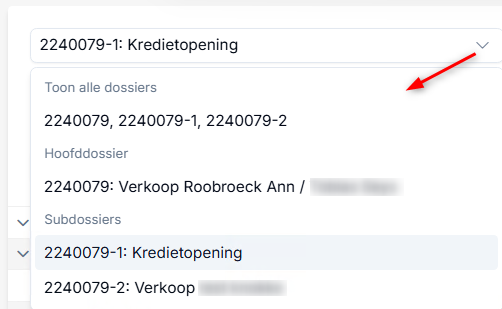 docs subdossiers